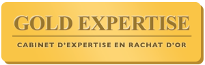 Logo Gold Expertise, cabinet d'expertise en rachat d'or et investissement