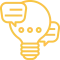 icone conseil jaune