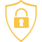 icone securite jaune